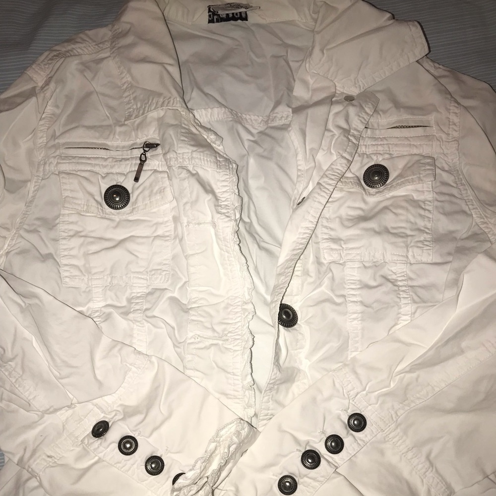 White George button up jacket